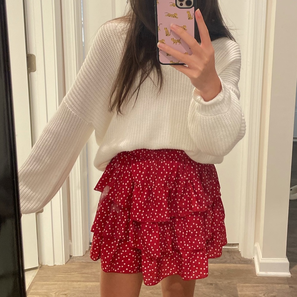 SWEETHEART RUFFLE SKIRT
